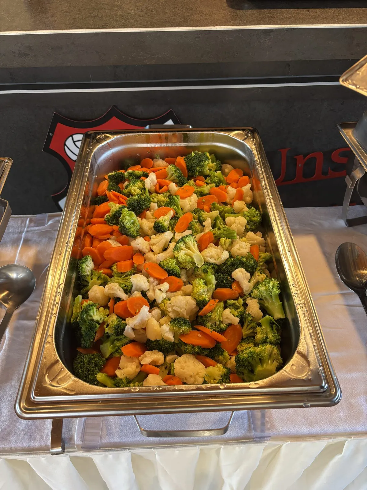 Catering-Buffet: frisches Gemüse